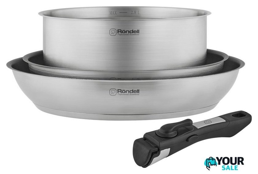 Набор кастрюль Rondell Stark RDS-1315 - Изображение №2 — Интернет-магазин Your Sale