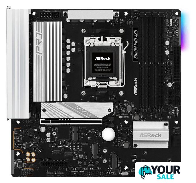 Материнская плата ASRock B650M Pro X3D - Изображение №2 — Интернет-магазин Your Sale