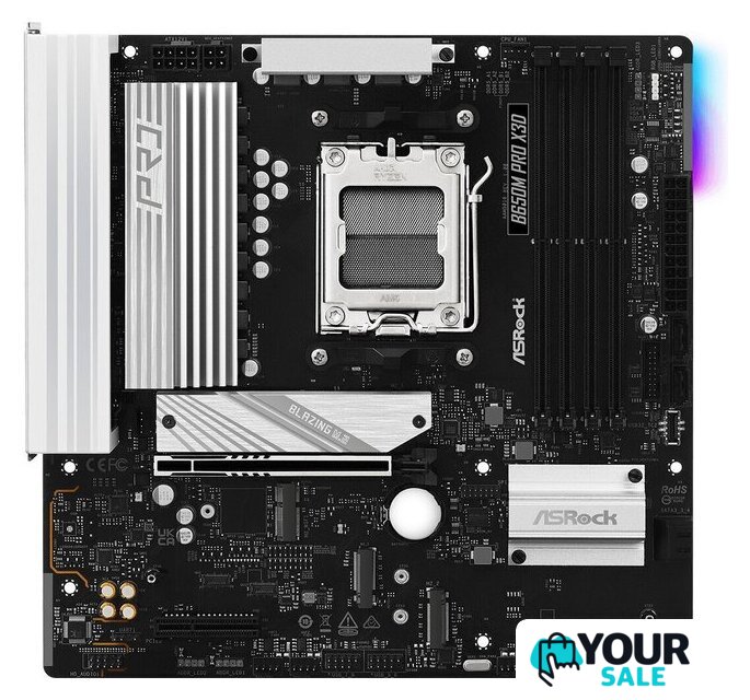 Материнская плата ASRock B650M Pro X3D - Изображение №1 — Интернет-магазин Your Sale