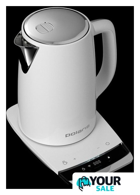 Электрический чайник Polaris PWK 1755CAD WIFI IQ Home (белый) - Изображение №6 — Интернет-магазин Your Sale