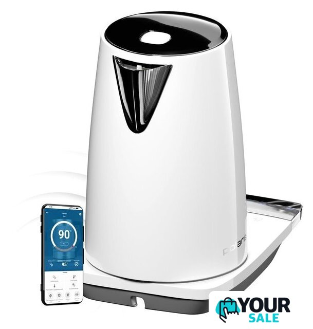 Электрический чайник Polaris PWK 1755CAD WIFI IQ Home (белый) - Изображение №4 — Интернет-магазин Your Sale