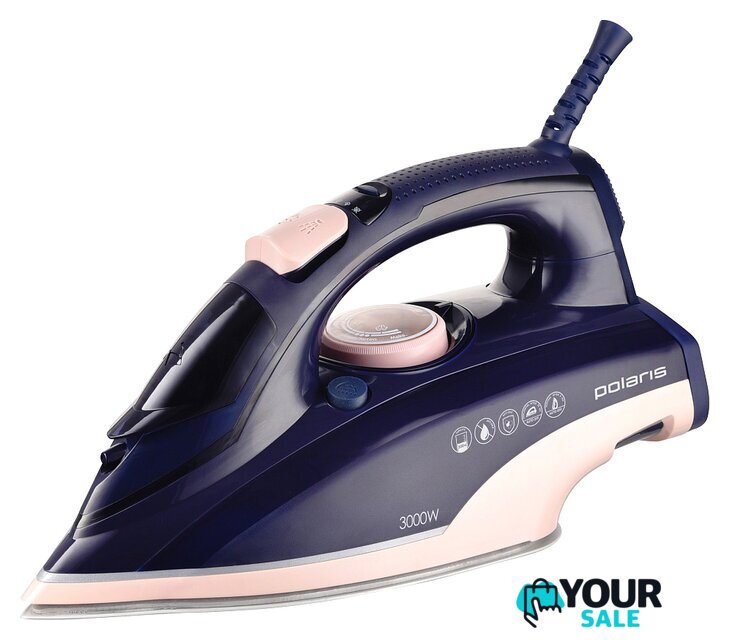 Утюг Polaris PIR 3074 SG AA 3m (синий) - Изображение №1 — Интернет-магазин Your Sale