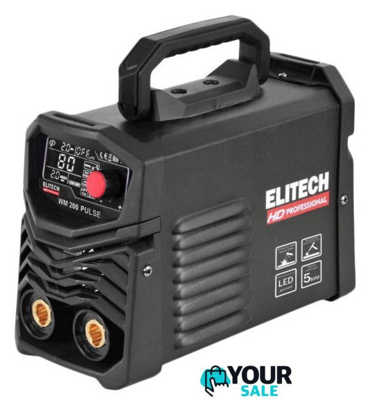 Сварочный инвертор ELITECH HD Professional HD WM 200C PULSE - Изображение №1 — Интернет-магазин Your Sale