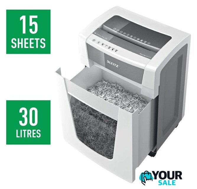 Шредер Leitz IQ Office Pro P6+ - Изображение №4 — Интернет-магазин Your Sale