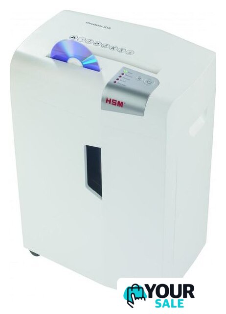 Шредер HSM shredstar X15 (4x37 мм, белый) - Изображение №3 — Интернет-магазин Your Sale