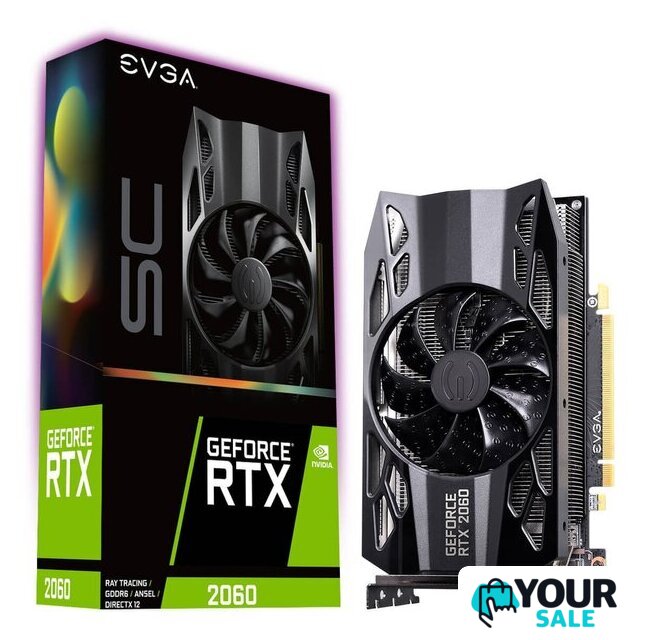 Видеокарта EVGA GeForce RTX 2060 SC 6GB GDDR6 06G-P4-2062-KR - Изображение №5 — Интернет-магазин Your Sale