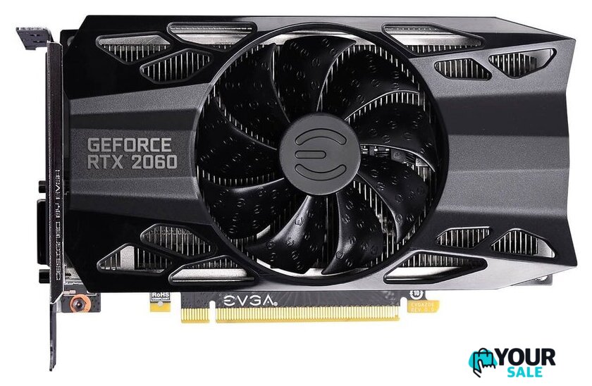 Видеокарта EVGA GeForce RTX 2060 SC 6GB GDDR6 06G-P4-2062-KR - Изображение №1 — Интернет-магазин Your Sale