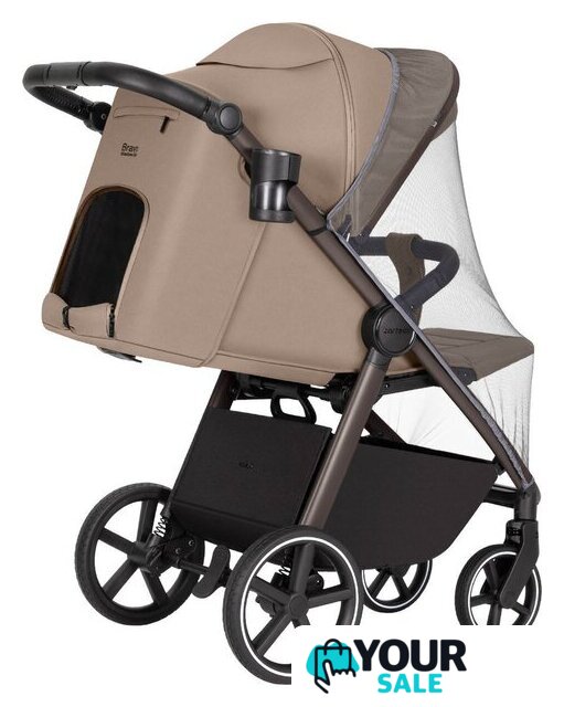 Коляска прогулочная «книга» Carrello Bravo Deluxe CRL-5520 (Shale Beige) - Изображение №5 — Интернет-магазин Your Sale
