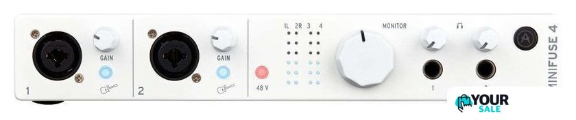 Аудиоинтерфейс Arturia MiniFuse 4 (белый) - Изображение №1 — Интернет-магазин Your Sale