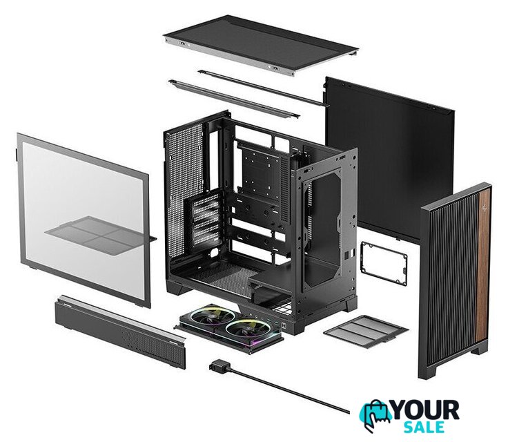 Корпус DeepCool CL600 R-CL600-BKNNA2-G-1 - Изображение №10 — Интернет-магазин Your Sale