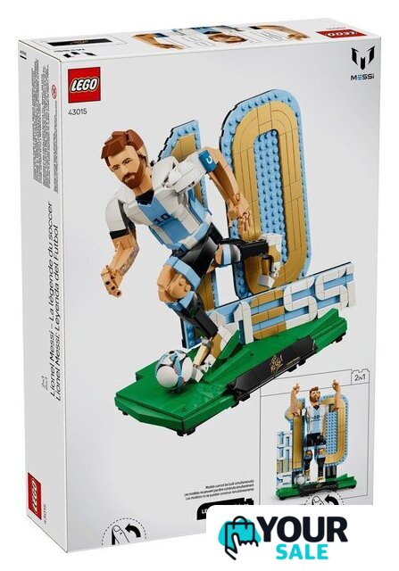 Конструктор LEGO Editions 43015 Лионель Месси – легенда футбола - Изображение №9 — Интернет-магазин Your Sale