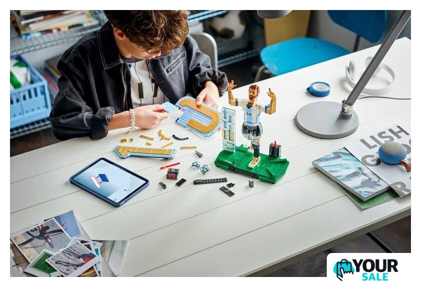 Конструктор LEGO Editions 43015 Лионель Месси – легенда футбола - Изображение №6 — Интернет-магазин Your Sale