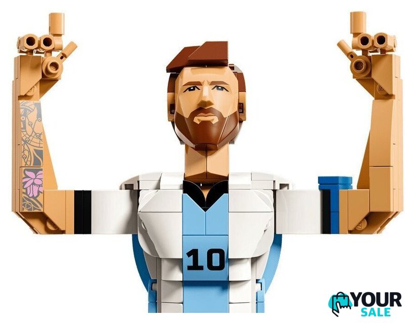 Конструктор LEGO Editions 43015 Лионель Месси – легенда футбола - Изображение №3 — Интернет-магазин Your Sale