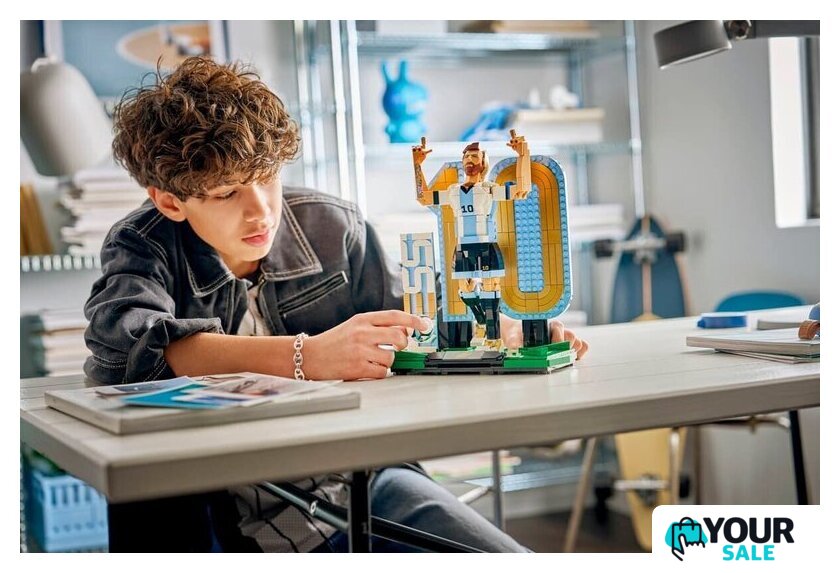 Конструктор LEGO Editions 43015 Лионель Месси – легенда футбола - Изображение №5 — Интернет-магазин Your Sale