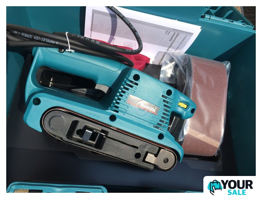 Ленточная шлифмашина Makita 9910K - Изображение №2 — Интернет-магазин Your Sale