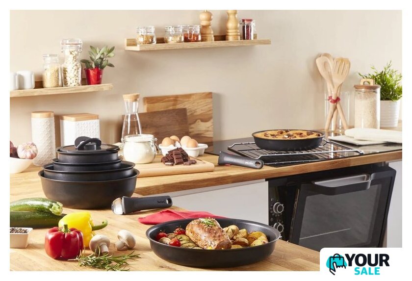 Набор кастрюль Tefal Ingenio Eco Resist L3979202 - Изображение №9 — Интернет-магазин Your Sale
