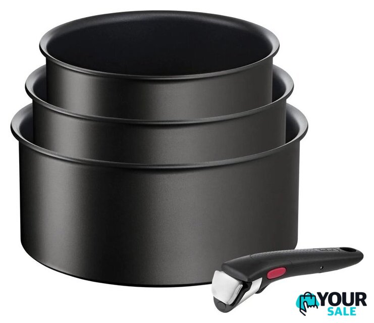 Набор кастрюль Tefal Ingenio Eco Resist L3979202 - Изображение №1 — Интернет-магазин Your Sale