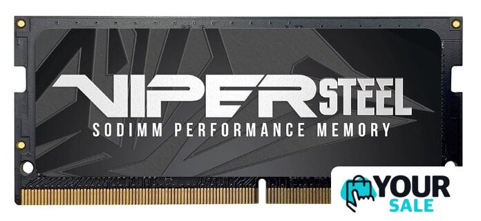 Оперативная память Patriot Viper Steel 32GB DDR4 SODIMM PC4-19200 PVS432G240C5S - Изображение №1 — Интернет-магазин Your Sale