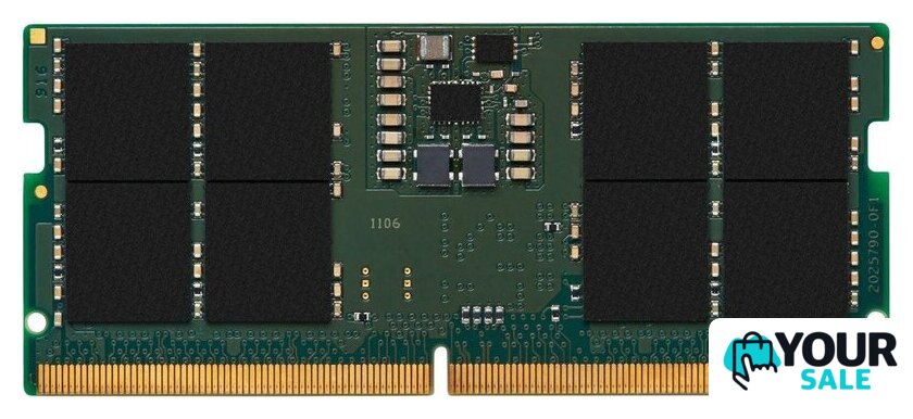 Оперативная память Kingston 16ГБ DDR5 SODIMM 6400 МГц KVR64V52BS8-16 - Изображение №1 — Интернет-магазин Your Sale