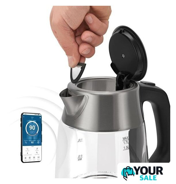 Электрический чайник Polaris PWK 1775CGLD Wi-Fi IQ Home - Изображение №5 — Интернет-магазин Your Sale