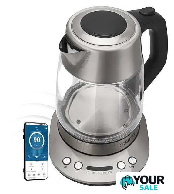 Электрический чайник Polaris PWK 1775CGLD Wi-Fi IQ Home - Изображение №4 — Интернет-магазин Your Sale