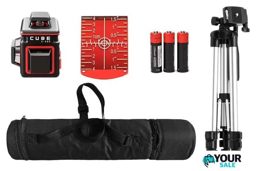 Лазерный нивелир ADA Instruments Cube 3-360 Professional Edition А00572 - Изображение №12 — Интернет-магазин Your Sale