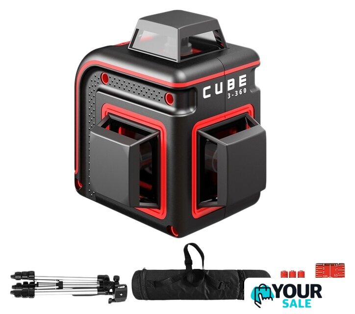 Лазерный нивелир ADA Instruments Cube 3-360 Professional Edition А00572 - Изображение №1 — Интернет-магазин Your Sale