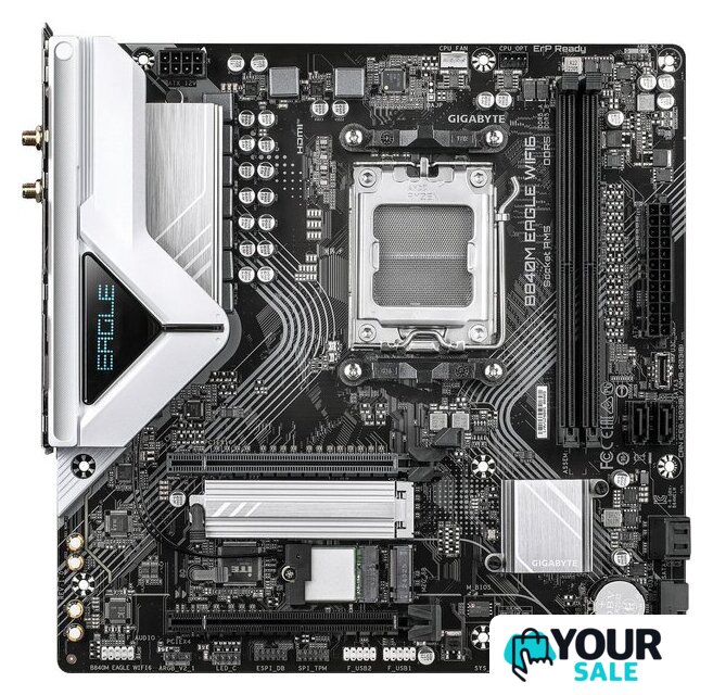 Материнская плата Gigabyte B840M Eagle WiFi6 - Изображение №1 — Интернет-магазин Your Sale