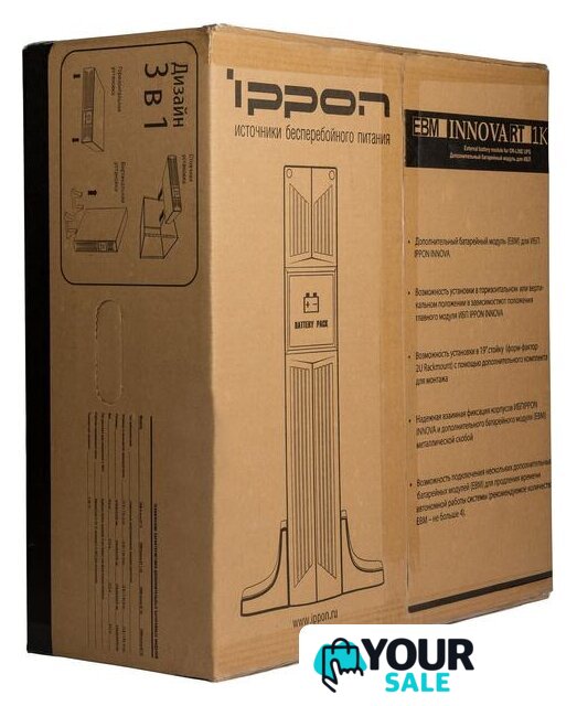 Внешний батарейный блок IPPON 621783 для Innova RT 1000 - Изображение №12 — Интернет-магазин Your Sale