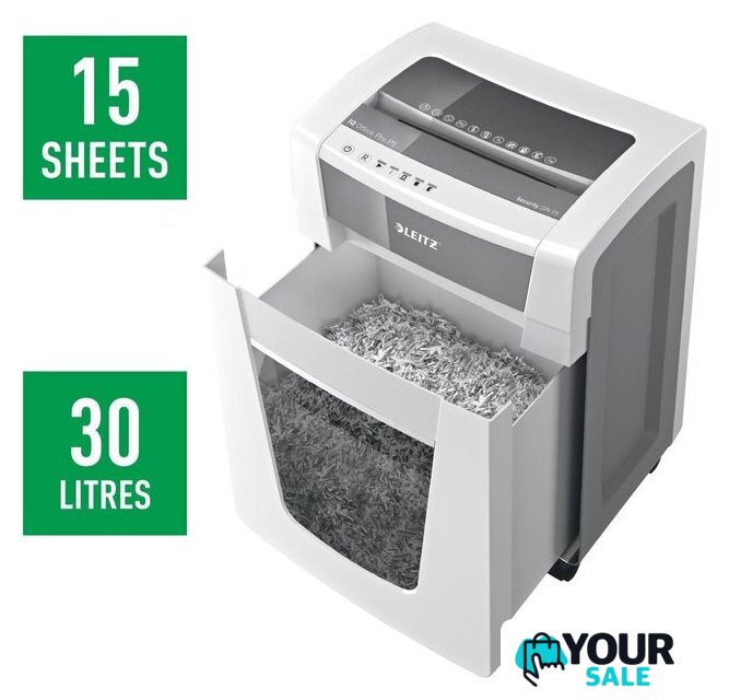 Шредер Leitz IQ Office Pro P5+ - Изображение №4 — Интернет-магазин Your Sale