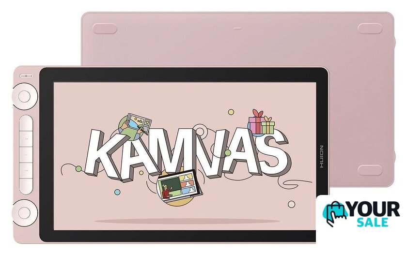 Графический монитор Huion Kamvas 13 Gen 3 (розовый) - Изображение №1 — Интернет-магазин Your Sale