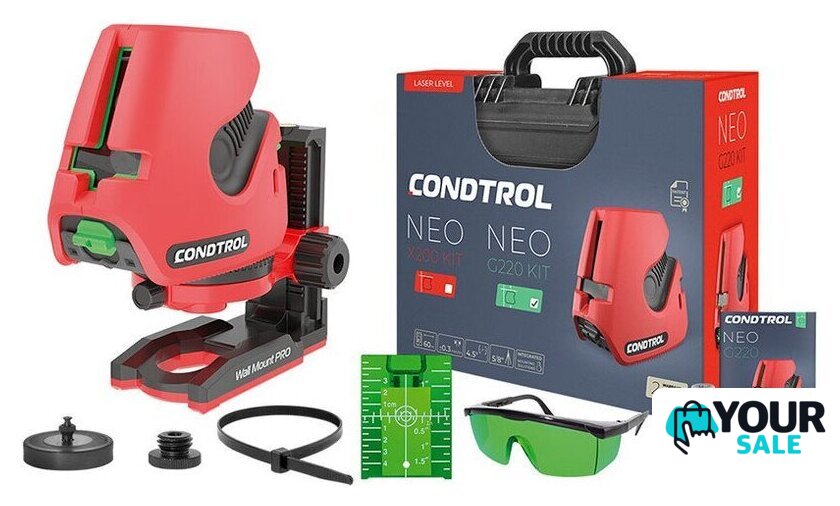 Лазерный нивелир Condtrol NEO G220 Kit - Изображение №1 — Интернет-магазин Your Sale
