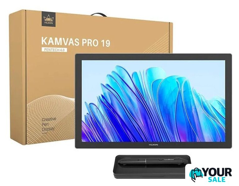 Графический монитор Huion Kamvas Pro 19 GT-1902 (черный) - Изображение №6 — Интернет-магазин Your Sale
