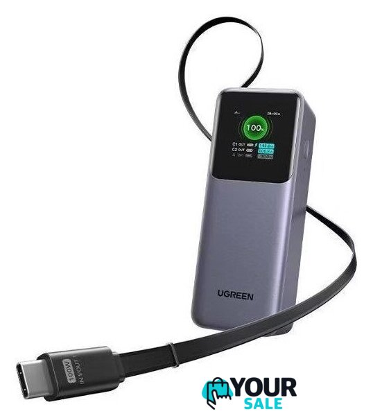 Внешний аккумулятор Ugreen PB726 20000mAh (серый) - Изображение №4 — Интернет-магазин Your Sale