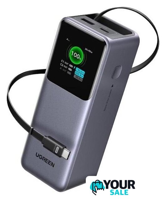Внешний аккумулятор Ugreen PB726 20000mAh (серый) - Изображение №5 — Интернет-магазин Your Sale