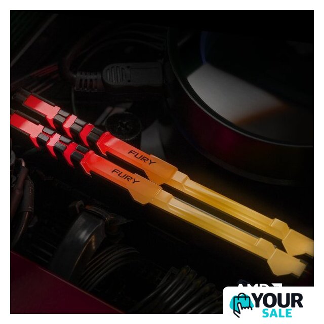 Оперативная память Kingston FURY Beast RGB 2x8GB DDR4 PC4-25600 KF432C16BBAK2/16 - Изображение №8 — Интернет-магазин Your Sale