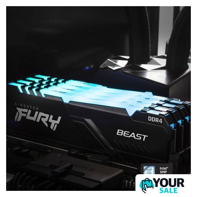 Оперативная память Kingston FURY Beast RGB 2x8GB DDR4 PC4-25600 KF432C16BBAK2/16 - Изображение №11 — Интернет-магазин Your Sale