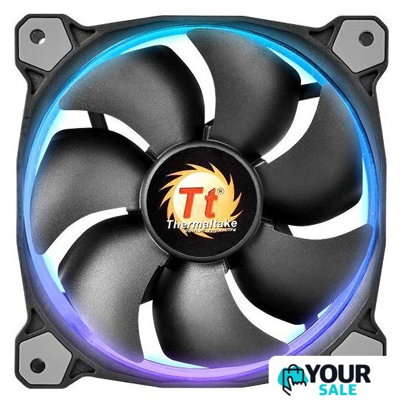 Набор вентиляторов Thermaltake Riing 12 LED RGB (3 fan pack) - Изображение №2 — Интернет-магазин Your Sale