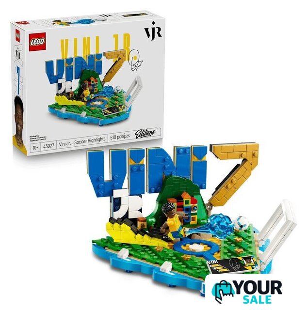Конструктор LEGO Editions 43027 Винисиус Жуниор – лучшие моменты футбольного матча - Изображение №1 — Интернет-магазин Your Sale