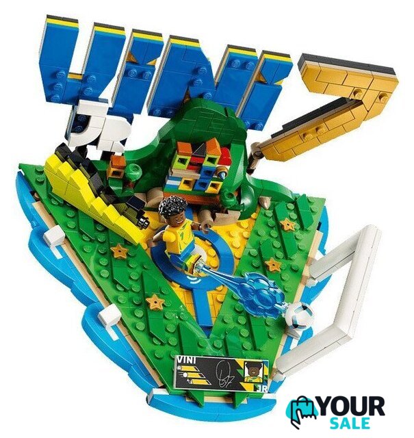 Конструктор LEGO Editions 43027 Винисиус Жуниор – лучшие моменты футбольного матча - Изображение №4 — Интернет-магазин Your Sale