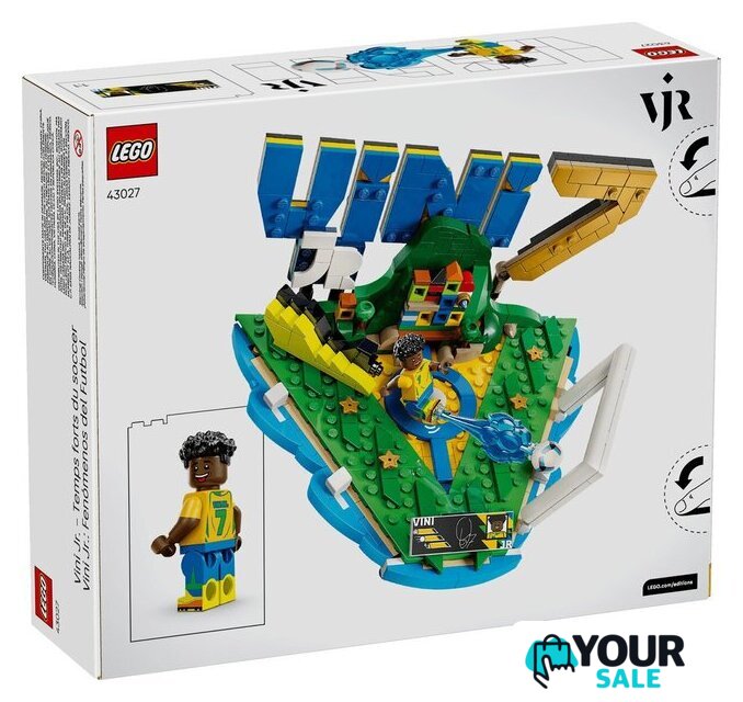 Конструктор LEGO Editions 43027 Винисиус Жуниор – лучшие моменты футбольного матча - Изображение №12 — Интернет-магазин Your Sale