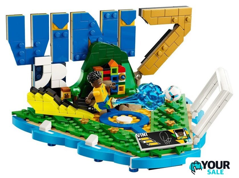 Конструктор LEGO Editions 43027 Винисиус Жуниор – лучшие моменты футбольного матча - Изображение №2 — Интернет-магазин Your Sale