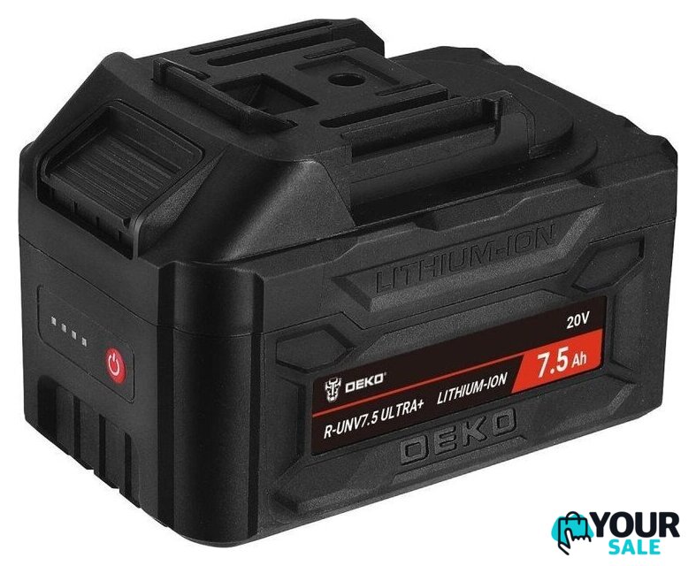 Аккумулятор Deko R-UNV7.5 ULTRA+ 083-1020 (20В/7.5 Ач) - Изображение №2 — Интернет-магазин Your Sale