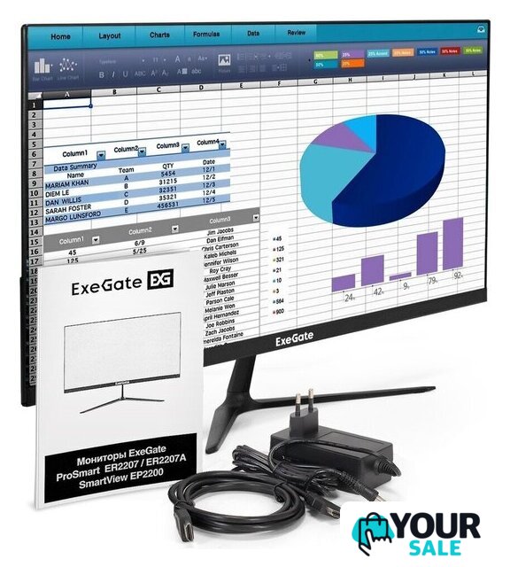 Монитор ExeGate ProSmart ER2207 EX300341RUS - Изображение №5 — Интернет-магазин Your Sale
