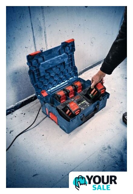 Зарядное устройство Bosch EXAL18V2-320 1600A02YG5 (18В + кейс) - Изображение №6 — Интернет-магазин Your Sale