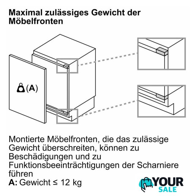 Мини-холодильник Bosch Serie 4 KUL22VFD0 - Изображение №5 — Интернет-магазин Your Sale