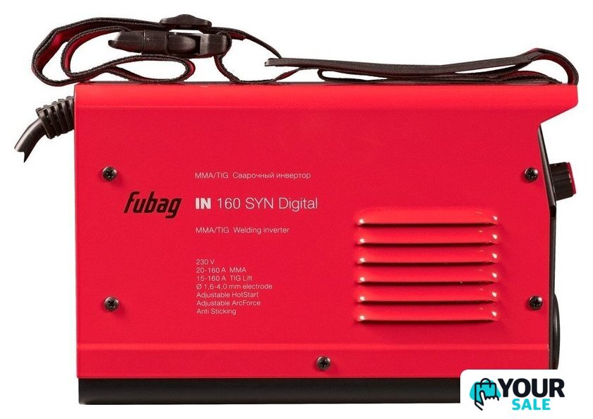 Сварочный инвертор Fubag IN 160 SYN Digital 41392 - Изображение №4 — Интернет-магазин Your Sale