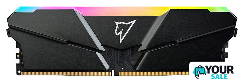 Оперативная память Netac Shadow RGB 16ГБ DDR4 3200 МГц NTSRD4P32SP-16E - Изображение №1 — Интернет-магазин Your Sale