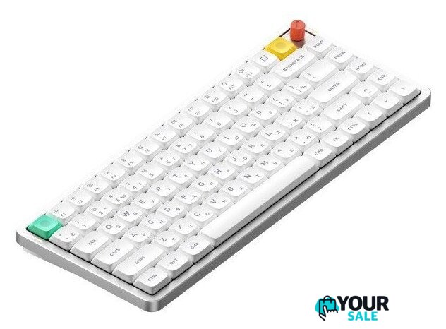 Клавиатура NuPhy Air75 V3 Nova White (Brown Nano, нет кириллицы) - Изображение №1 — Интернет-магазин Your Sale