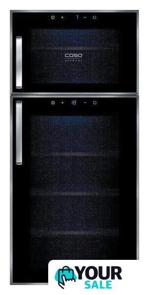 Винный шкаф CASO WineDuett Touch 21 - Изображение №1 — Интернет-магазин Your Sale